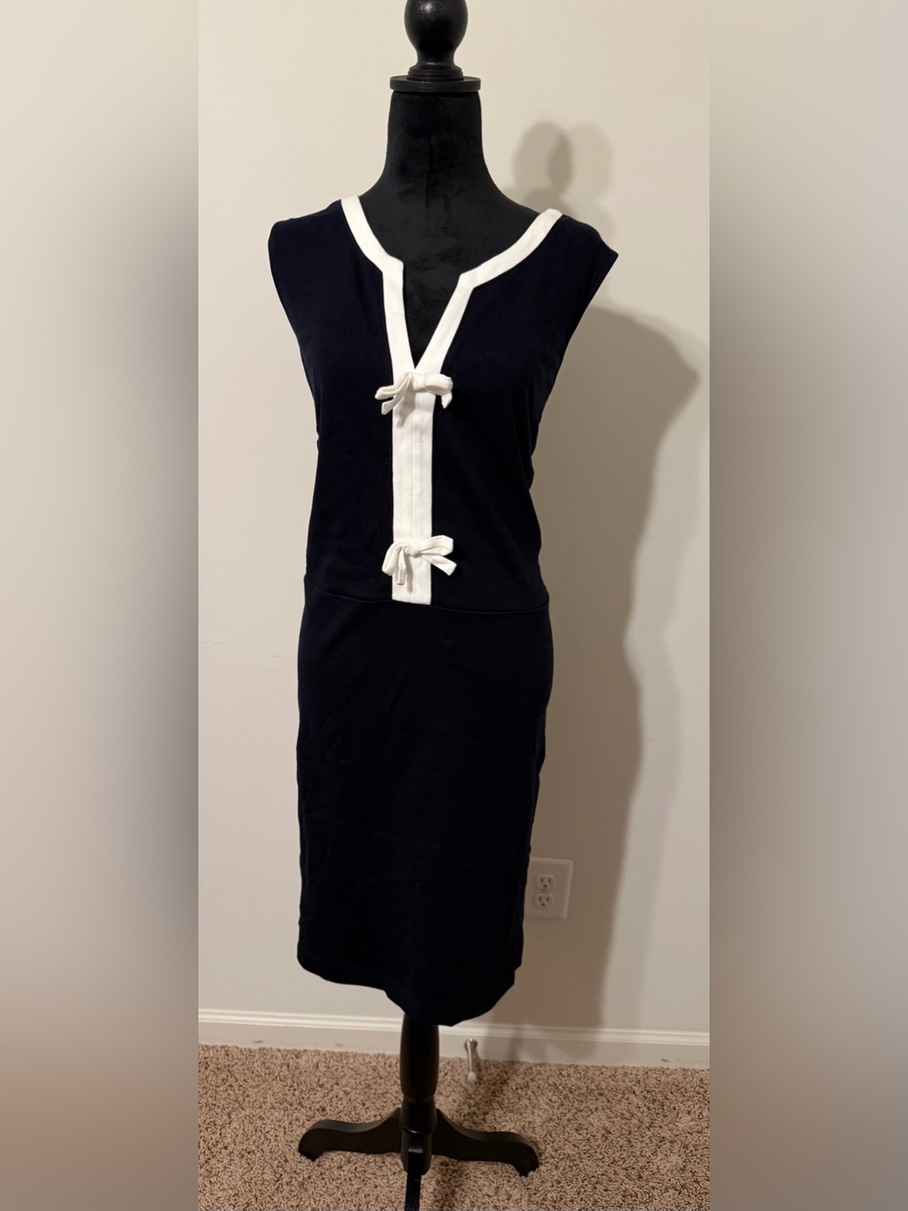 Talbots Bow Front Dress